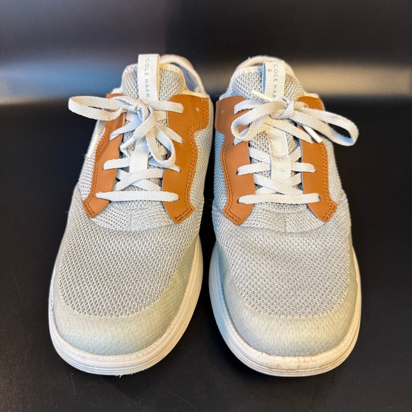 Cole Haan Grand Lightweight Gray Knit Sneakers Mens Size 10.5M - Picture 2 of 7